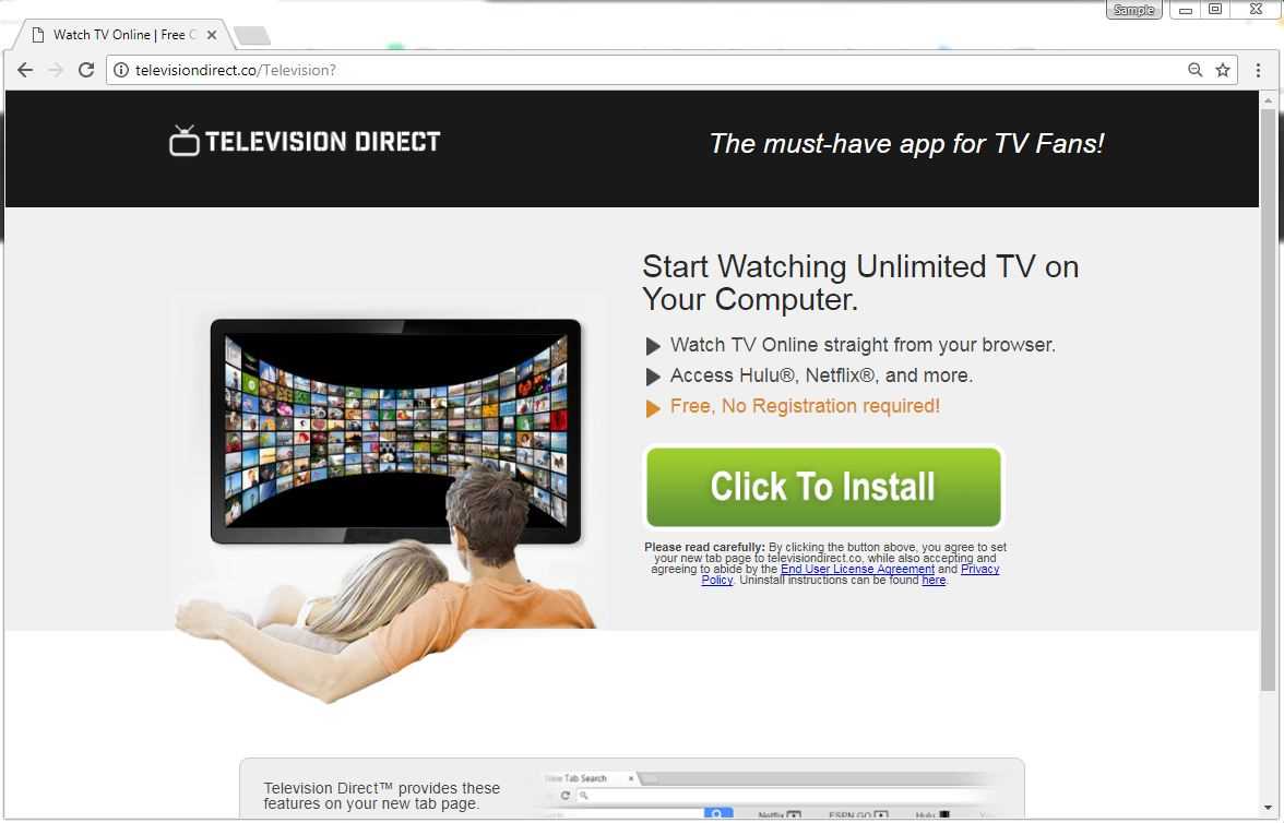 How To Remove TELEVISION DIRECT Virus From Computer Easily