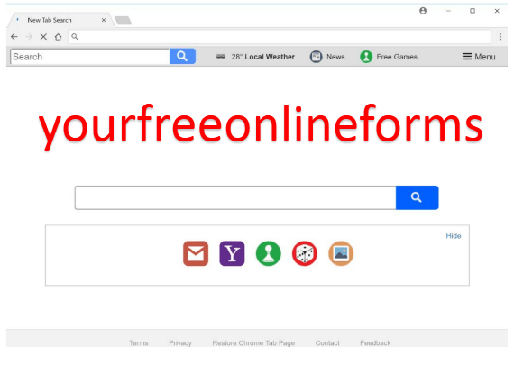 How To Remove Search.yourfreeonlineforms.com Browser Redirect Virus