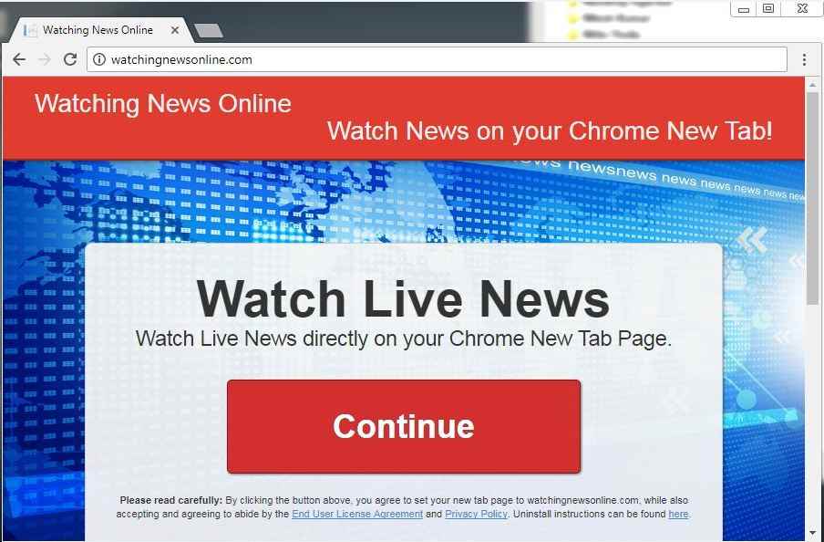 Comment faire pour supprimer le virus de redirection Watching News Online du navigateur de votre PC ?