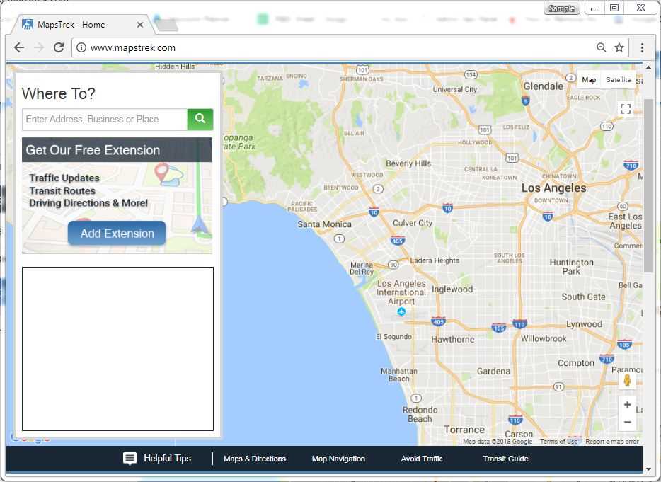 How To Remove Mapstrek Extension From Browser?