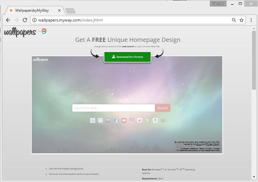 Лучший способ удалить вредоносное Google-расширение Wallpapers.myway