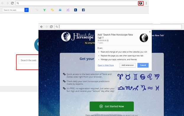 SearchFreeHoroscope - How To Remove Home.searchfreehoroscope.com Virus