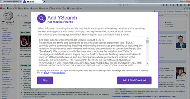 YSearch Tab Virus - Guide To Remove YSearch Adware Virus