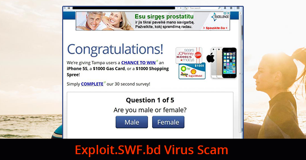 Exploit.SWF.bd Virus – How To Remove Exploit.SWF.bd Fake Alerts