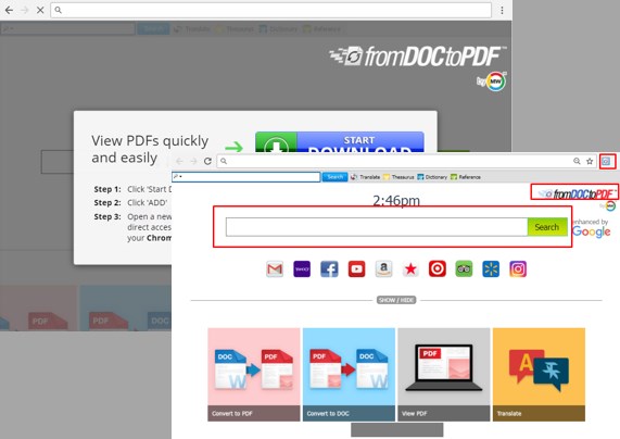 FromDocToPDF  Virus – How To Remove FromDocToPDF  Browser Hijacker