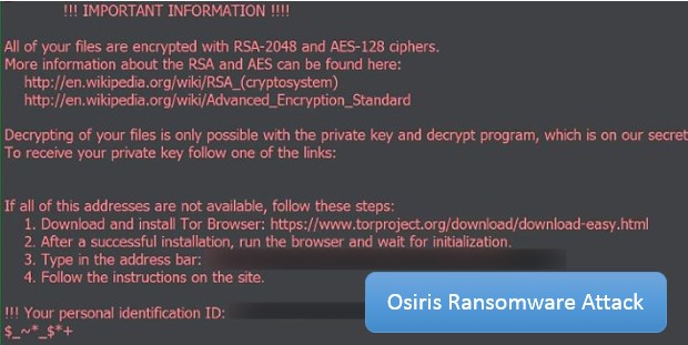 Osiris Ransomware – How To Remove Osiris Virus From Computer