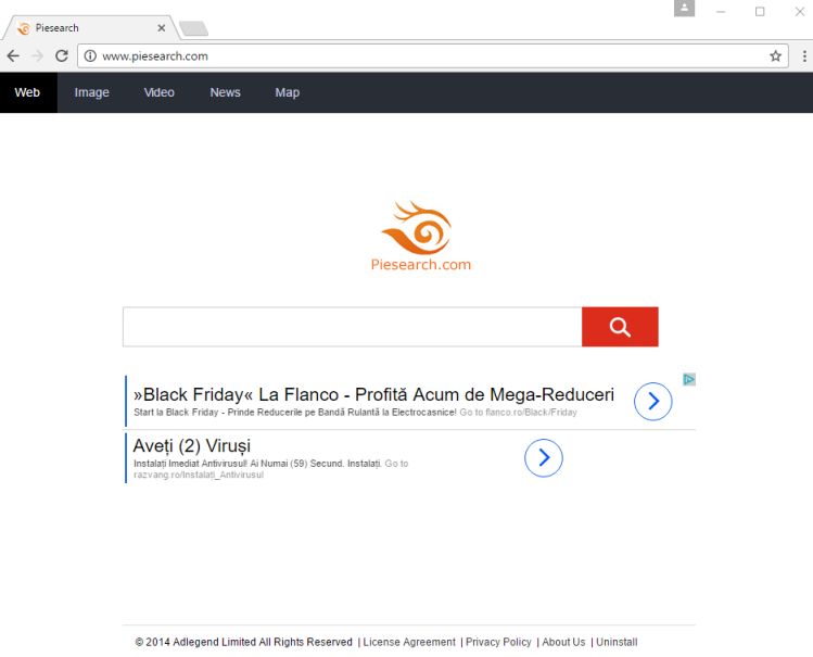 How To Remove Piesearch.com Redirect Virus from Browser