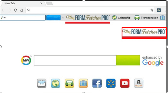 How To Remove FormFetcherPro Toolbar Virus From Browser