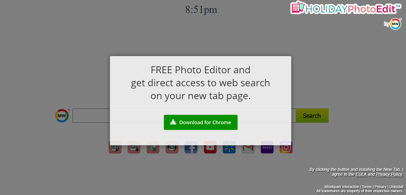 How To Remove HolidayPhotoEdit Toolbar Virus From Browser