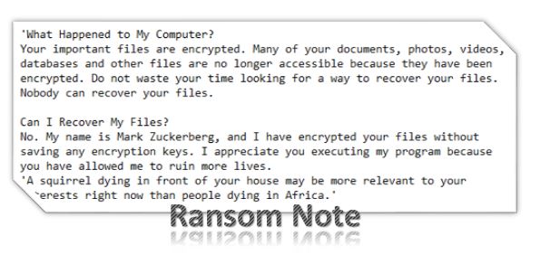 Ransom note Ransom note