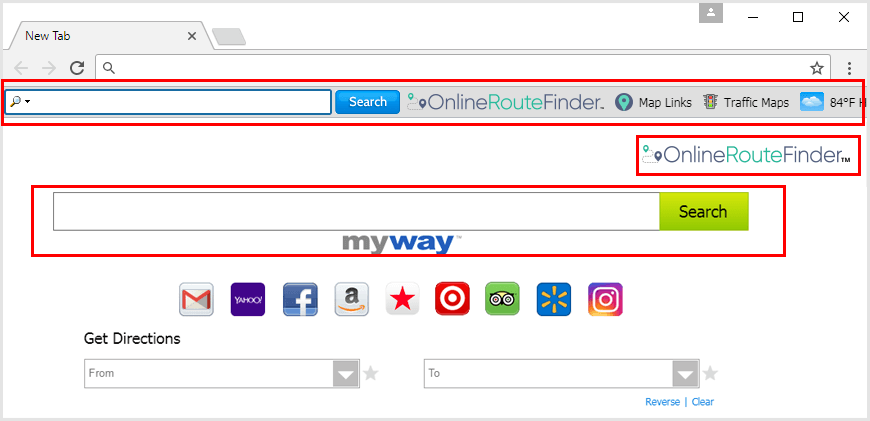 online route finder