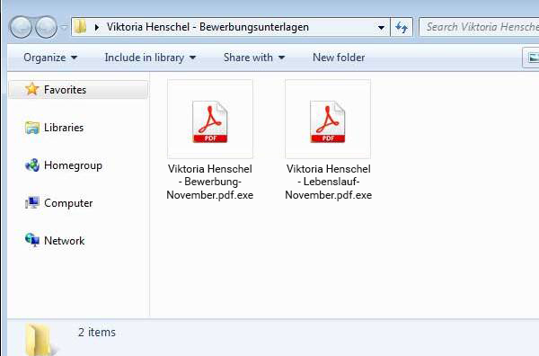 Fake .pdf files