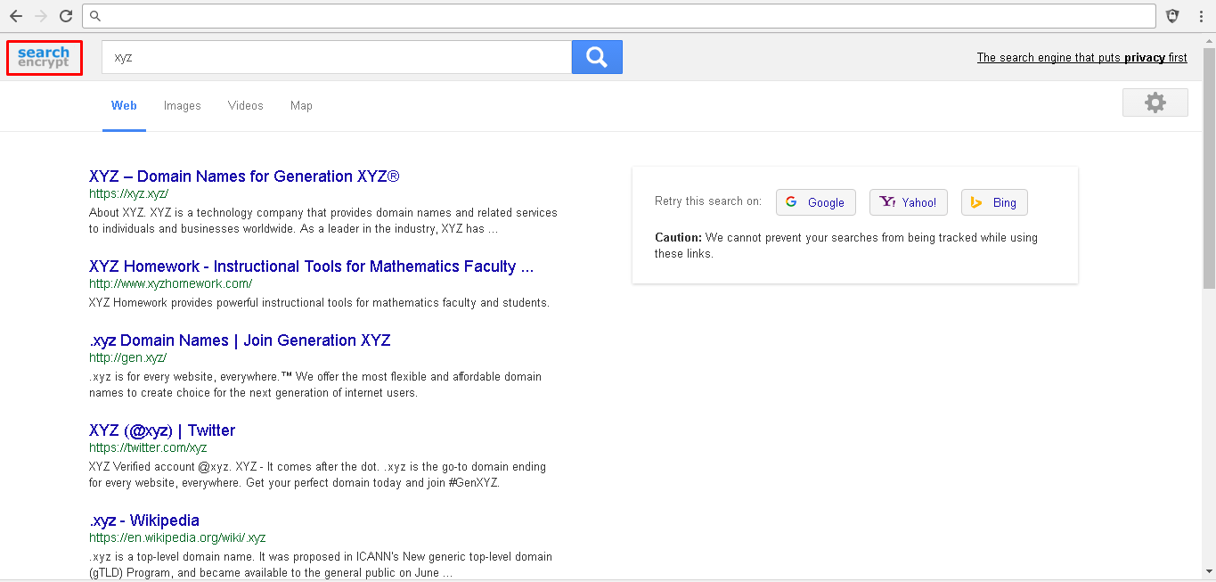Search Encrypt Search Encrypt