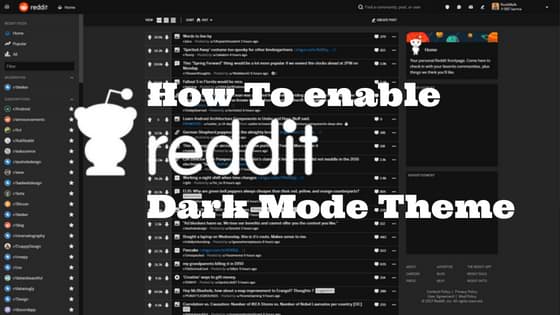 How to enable Reddit dark mode | Reddit night mode feature
