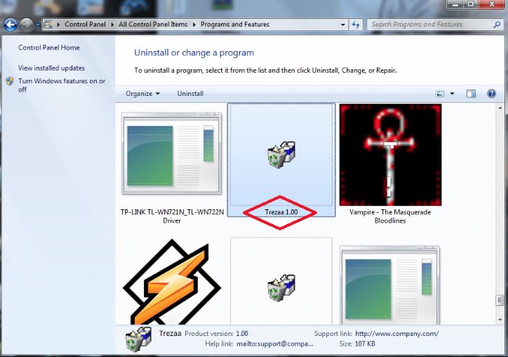 Trezaa malware uninstall	