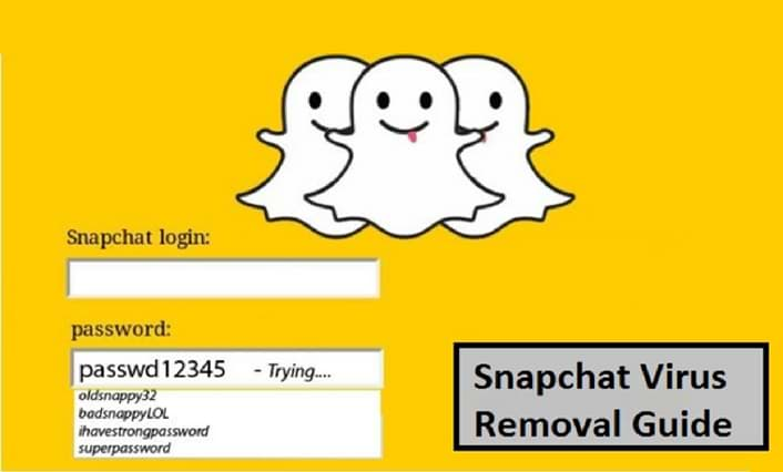 Lapplication Snapchat A été Piratée Supprimer Le Virus