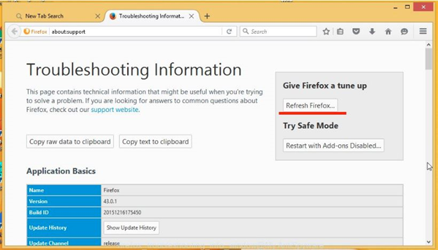 Remove utopia.net from Firefox