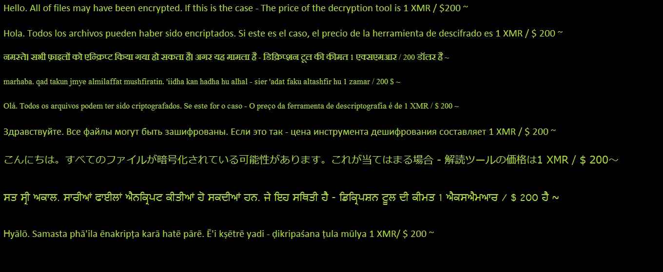 Ransom Note
