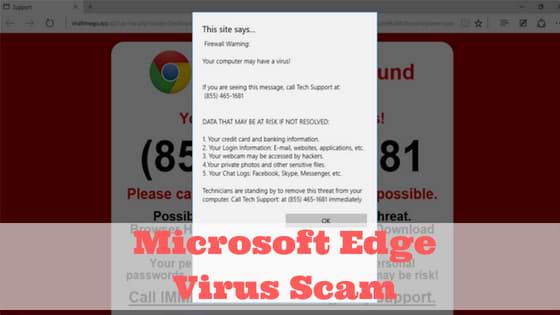 Le virus de Microsoft Edge – Comment Désinstaller complètement Microsoft Edge ?