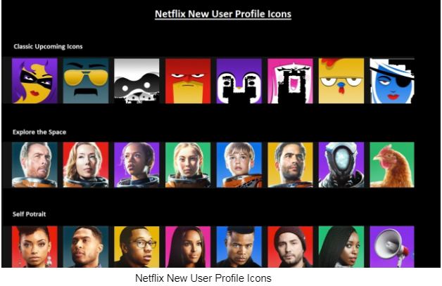 Netflix New Profile Icons