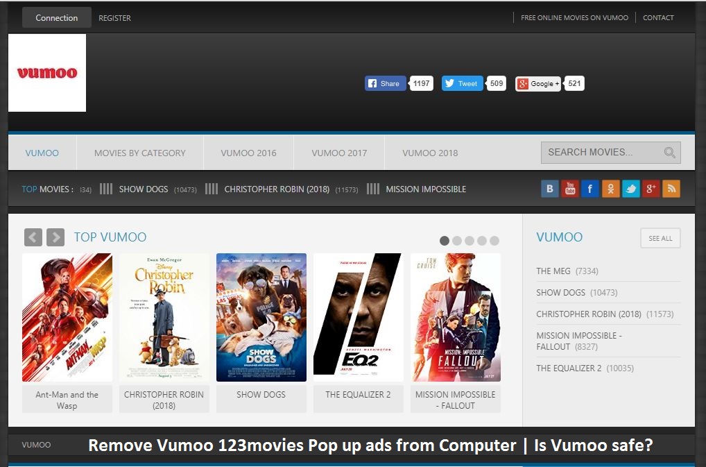 Remove Vumoo 123movies Pop up ads from Computer | Is Vumoo safe?