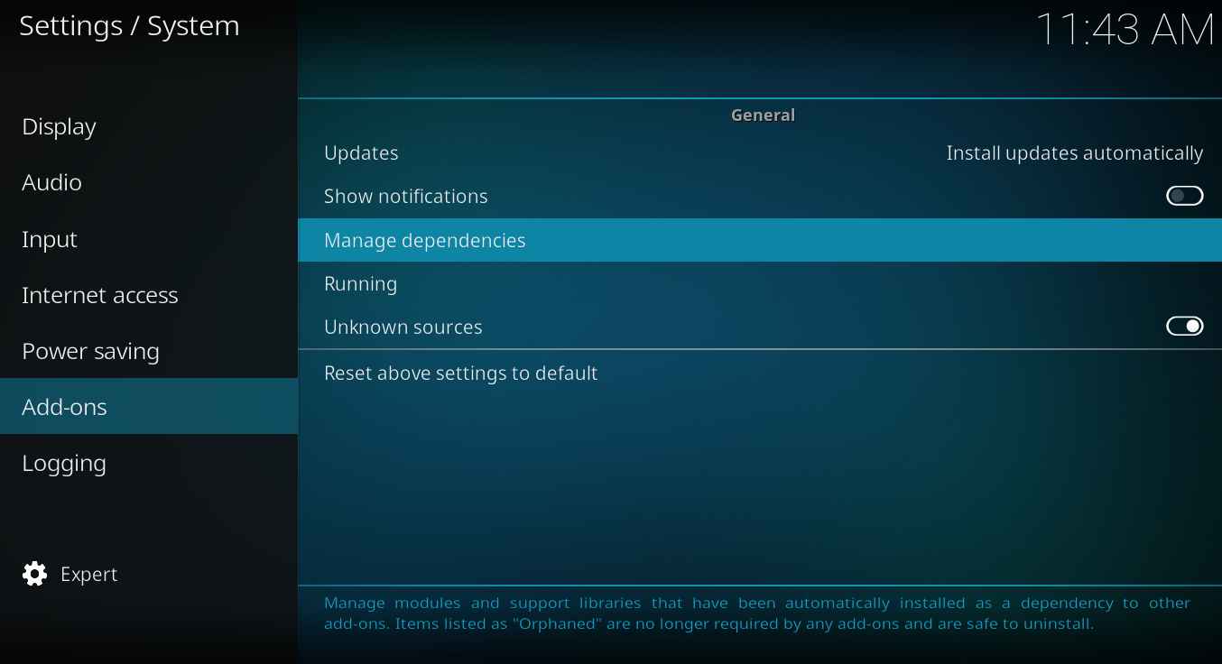 Olpair manage dependencies