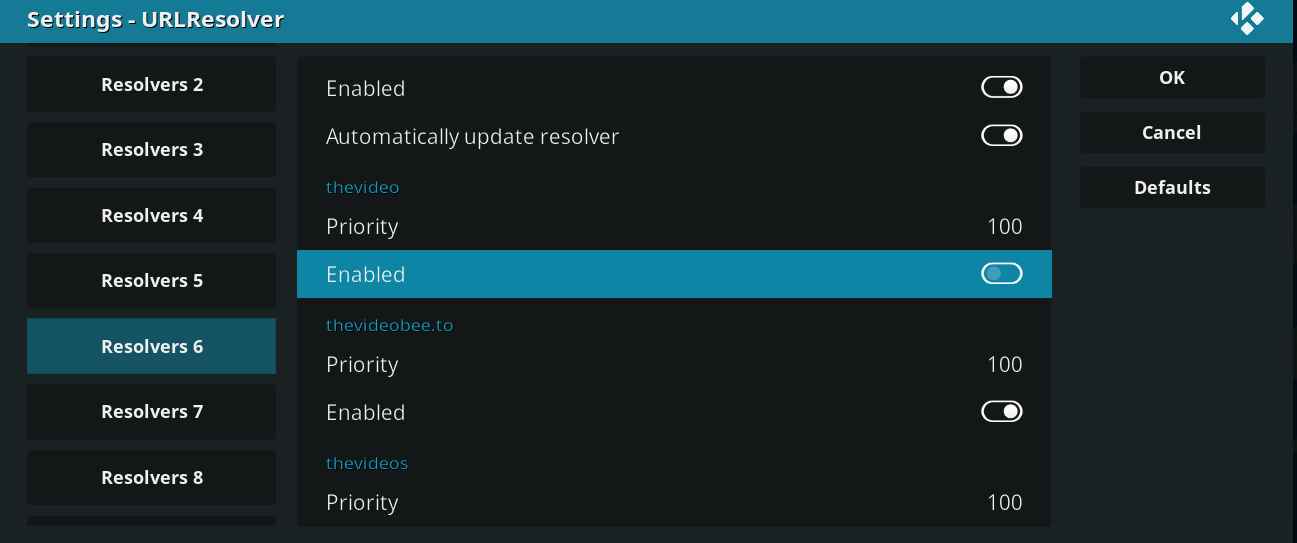 Olpair resolvers