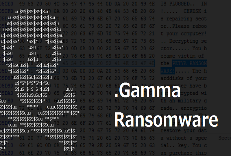 .Gamma Ransomware Removal | Decrypt .Gamma Files Virus