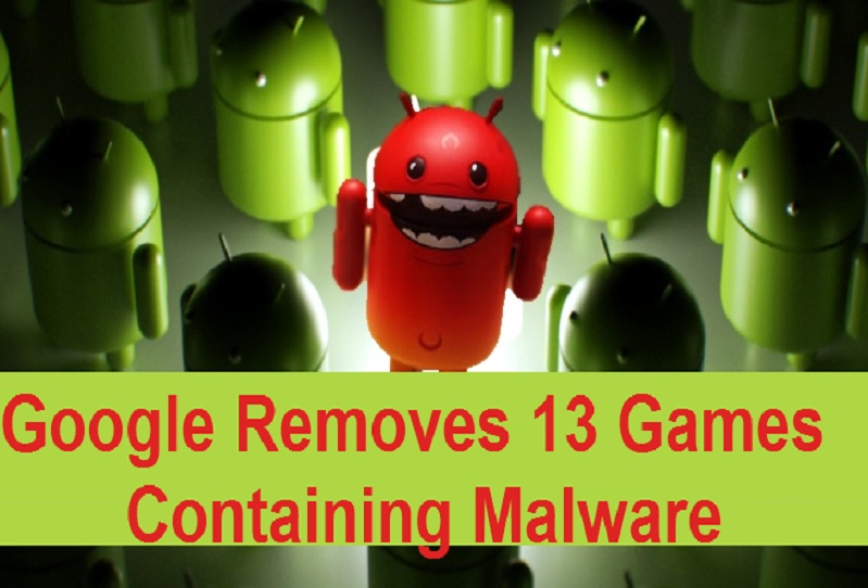 Google supprime 13 logiciels malveillants contenant des applications de jeux sur Play Store 