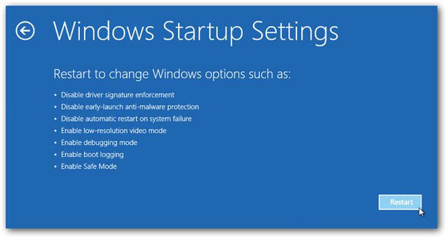 Windows 8 safe mode