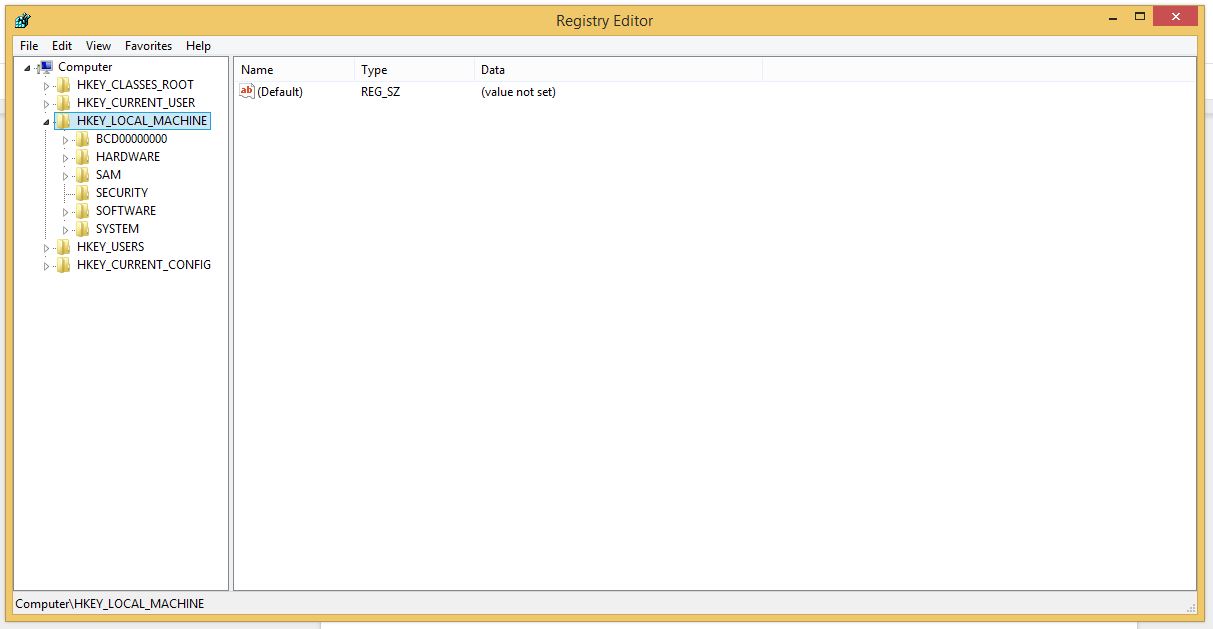 Windows registry editors Windows registry editors
