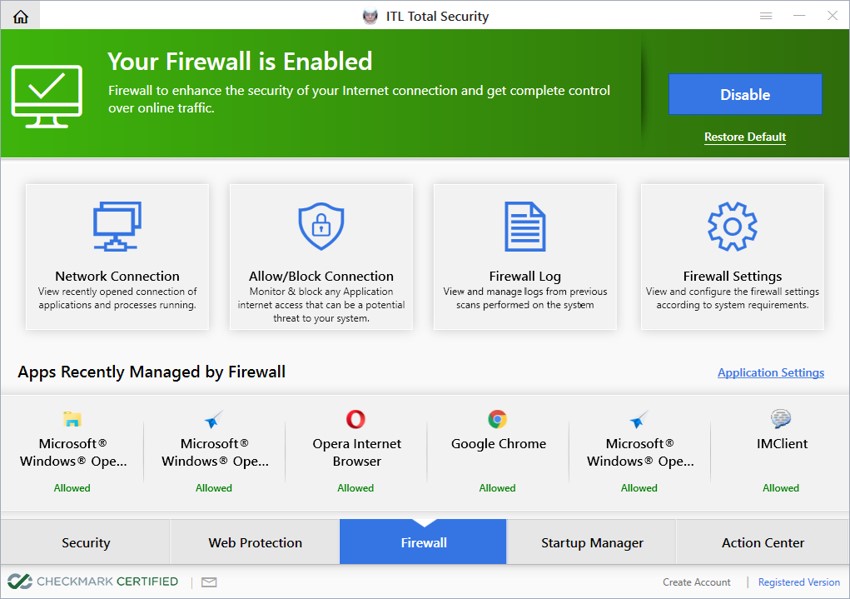 ITL Total Security - Firewall Protection ITL Total Security - Firewall Protection