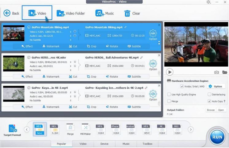Stabilize Videos With VideoProc Stabilize Videos With VideoProc